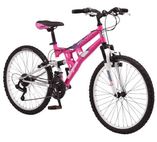 Mongoose Exlipse Full Dual-Suspension Mountain Bike for Kids