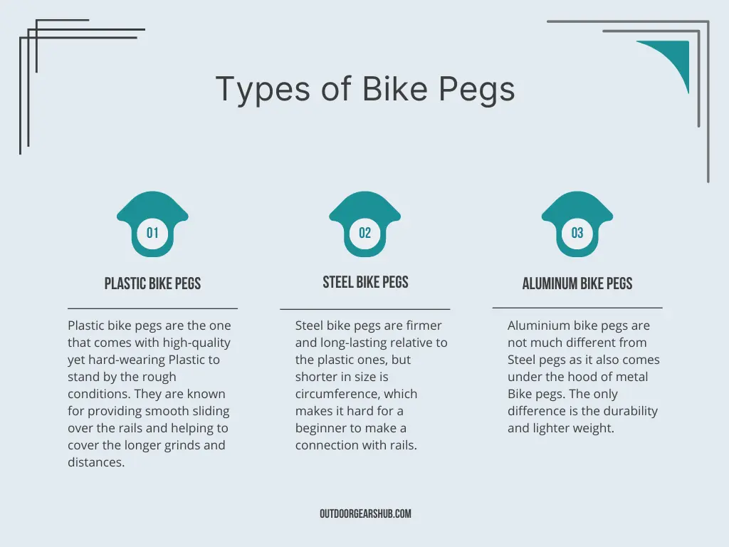 Types of Bike Pegs