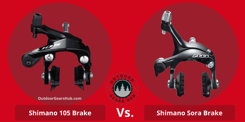 Braking Power comparison of Shimano Sora vs 105