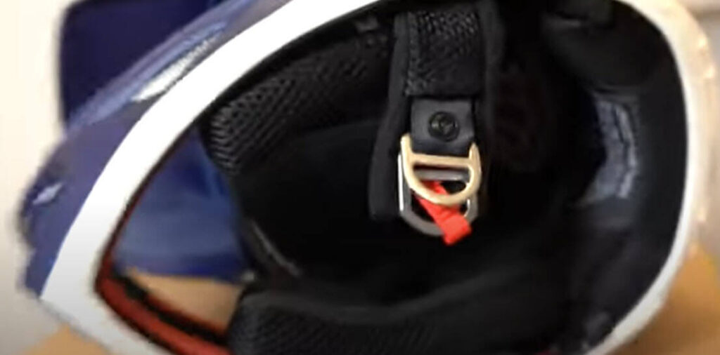 D-Ring Chin Belt of Troy Lee Designs D3 Helmet