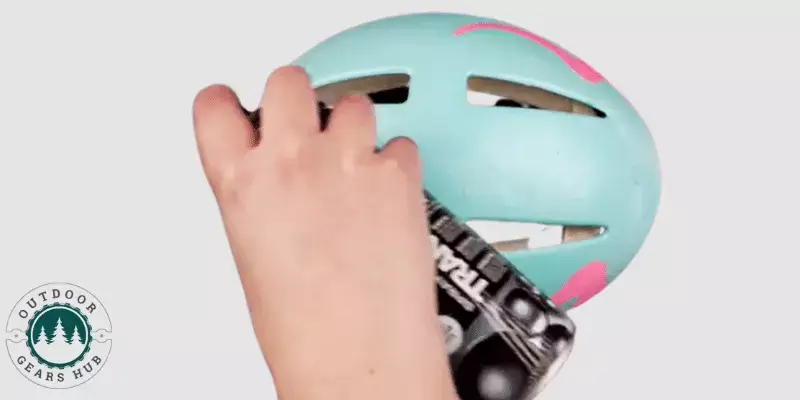 painting bike helmet