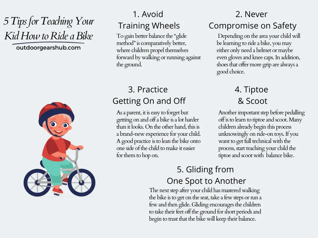 5 Tips for Teaching Your Kid How to Ride a Bike