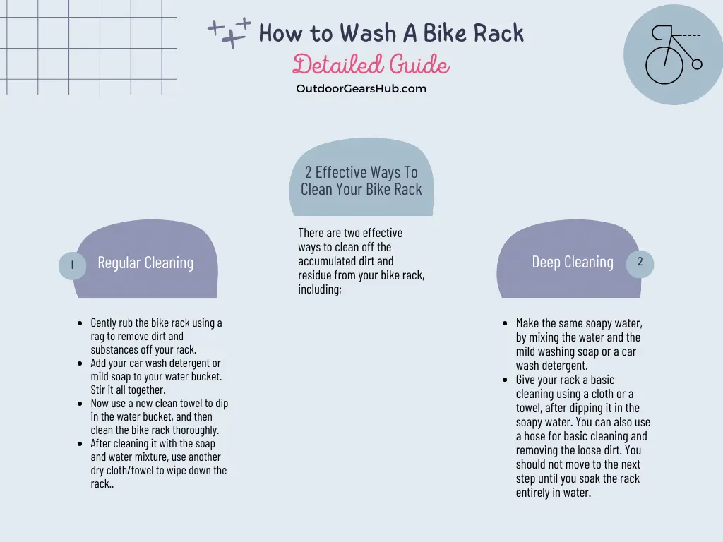 How to Wash A Bike Rack? - 2 Effective Ways To Clean Bike Rack