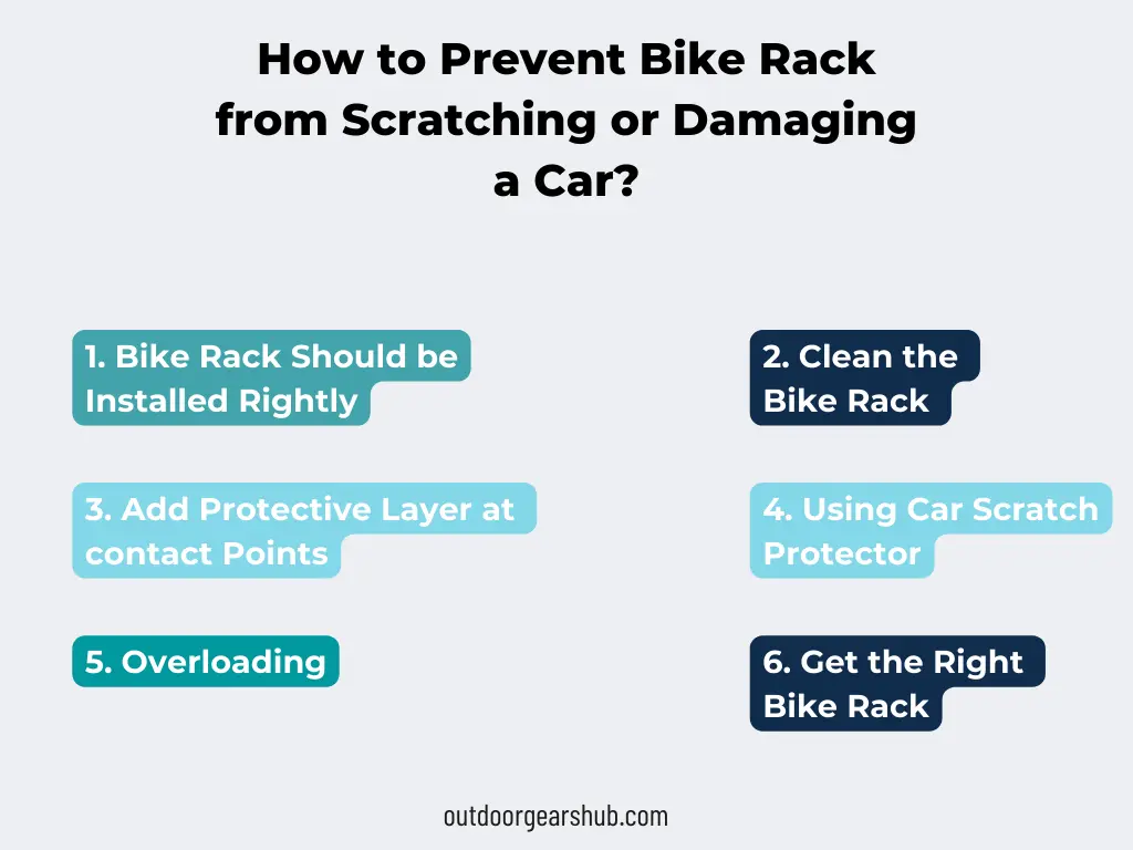 How to Prevent Bike Rack from Scratching or Damaging a Car