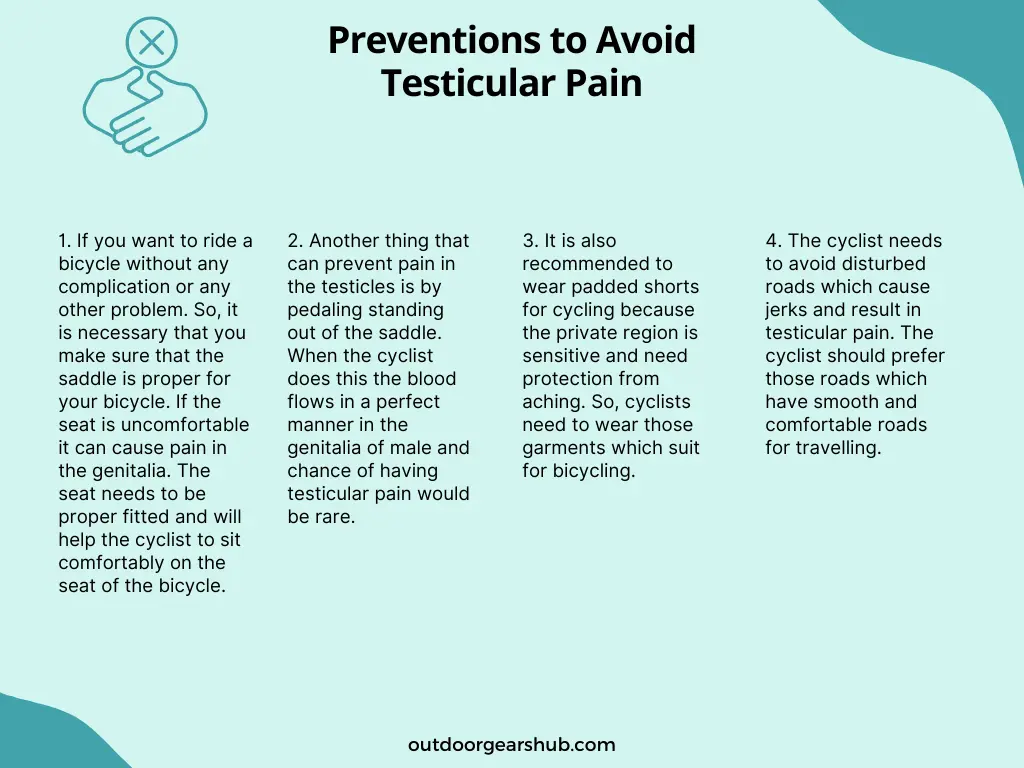 Preventions to Avoid Testicular Pain