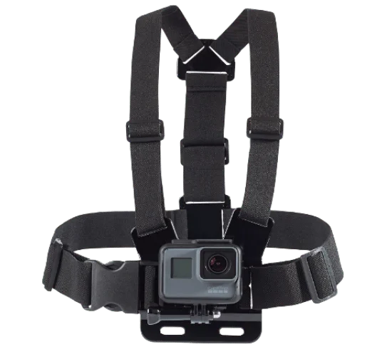 Basics Adjustable Chest MountHarness for GoPro