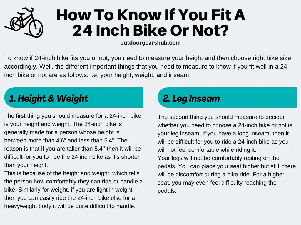 How To Know If You Fit A 24 Inch Bike Or Not