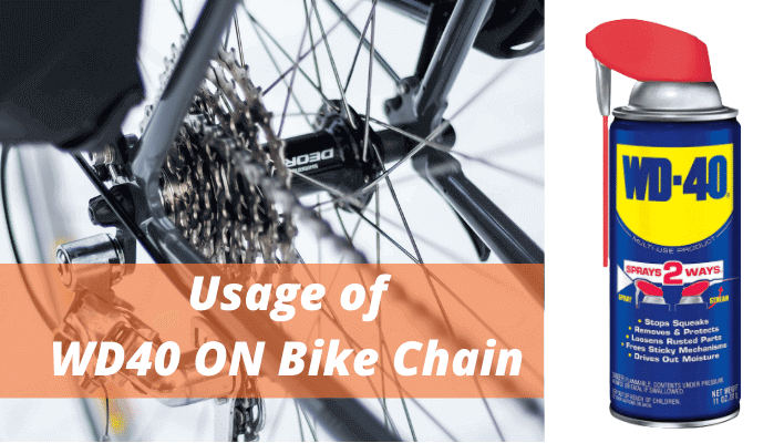 Usage of WD40 on Bike Chain
