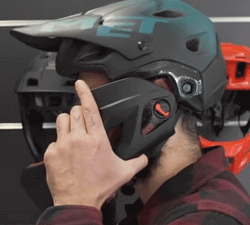 Convertibility of helmet