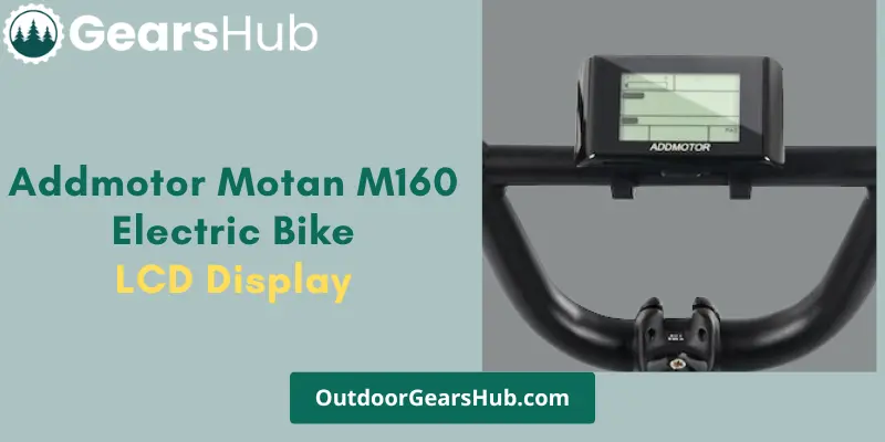 Addmotor Motan M160 Electric Bike LCD Display